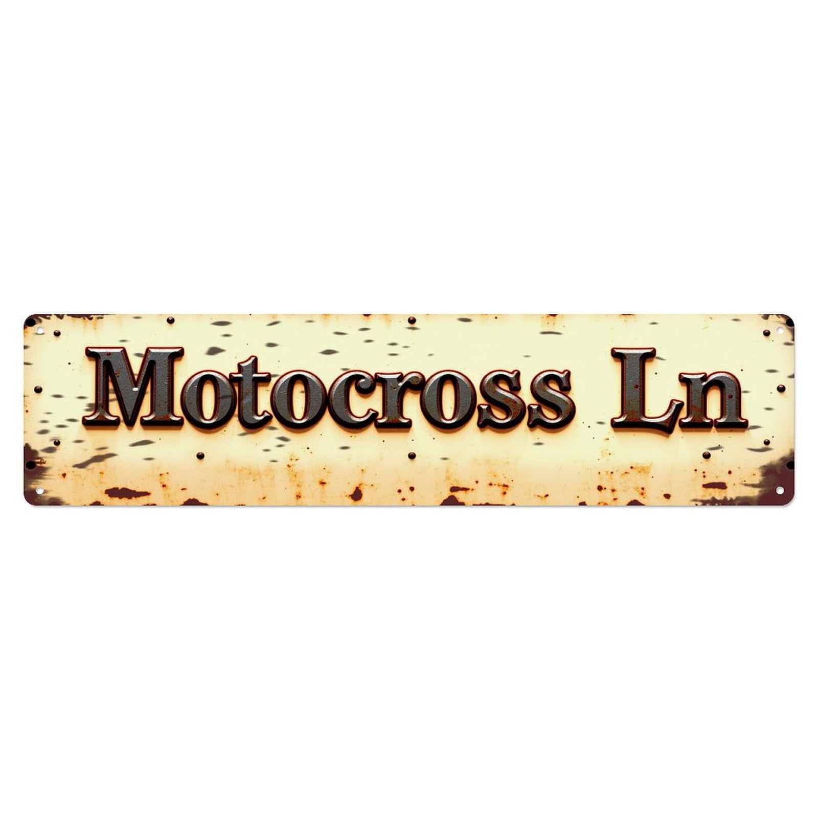 Rusty Metal Texture Background Vintage Tin Sign Retro Metal Wall Decor Metal Poster, Home Bar Garage Farmhouse Cafe Wall Art Decoration 4x16Inch