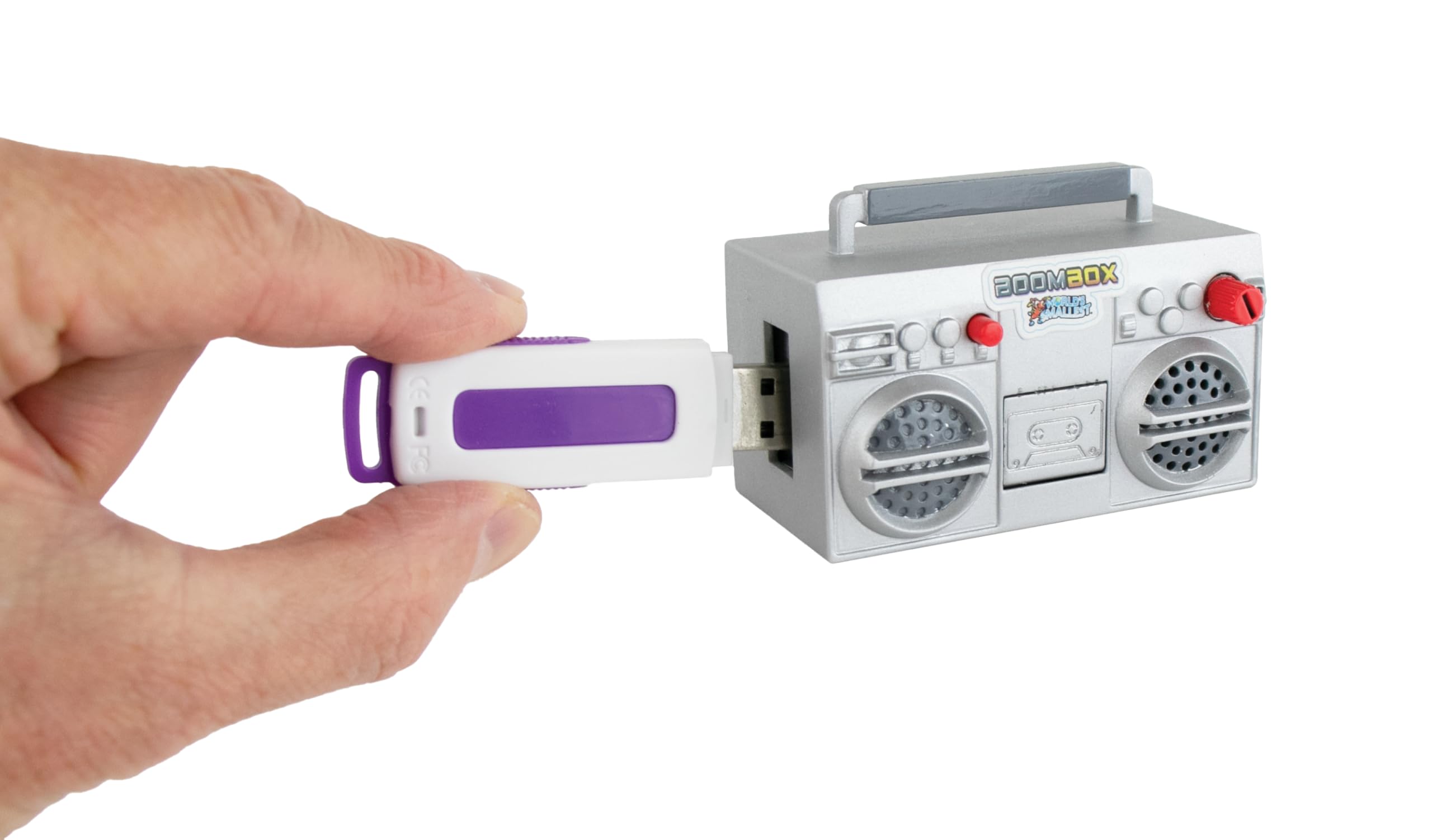 World's Smallest Boombox, Retro 80s Fully Functional Miniature