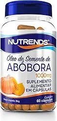 Nutrends Óleo De Semente De Abóbora 60 Cápsulas