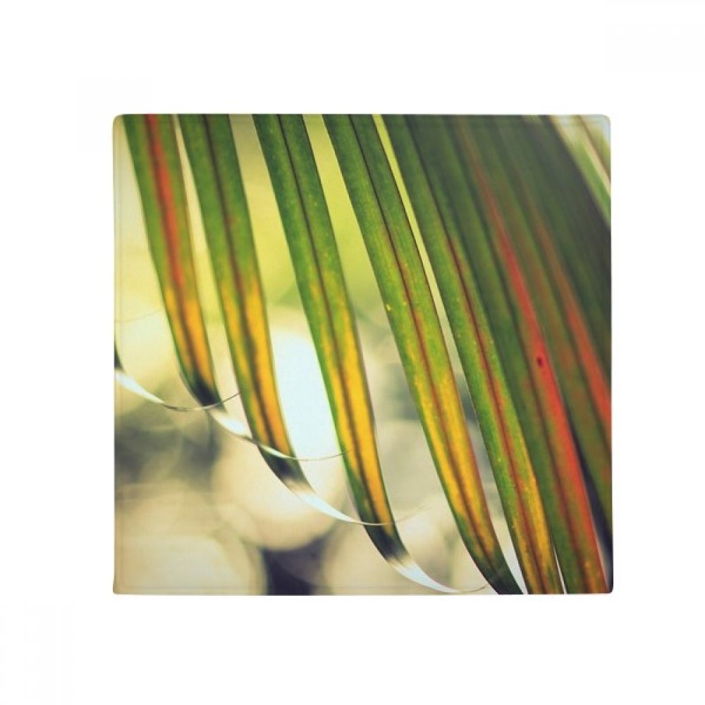 Tapis de sol anti-dérapant motif feuille de soleil multicolore 50x50cm pour salon