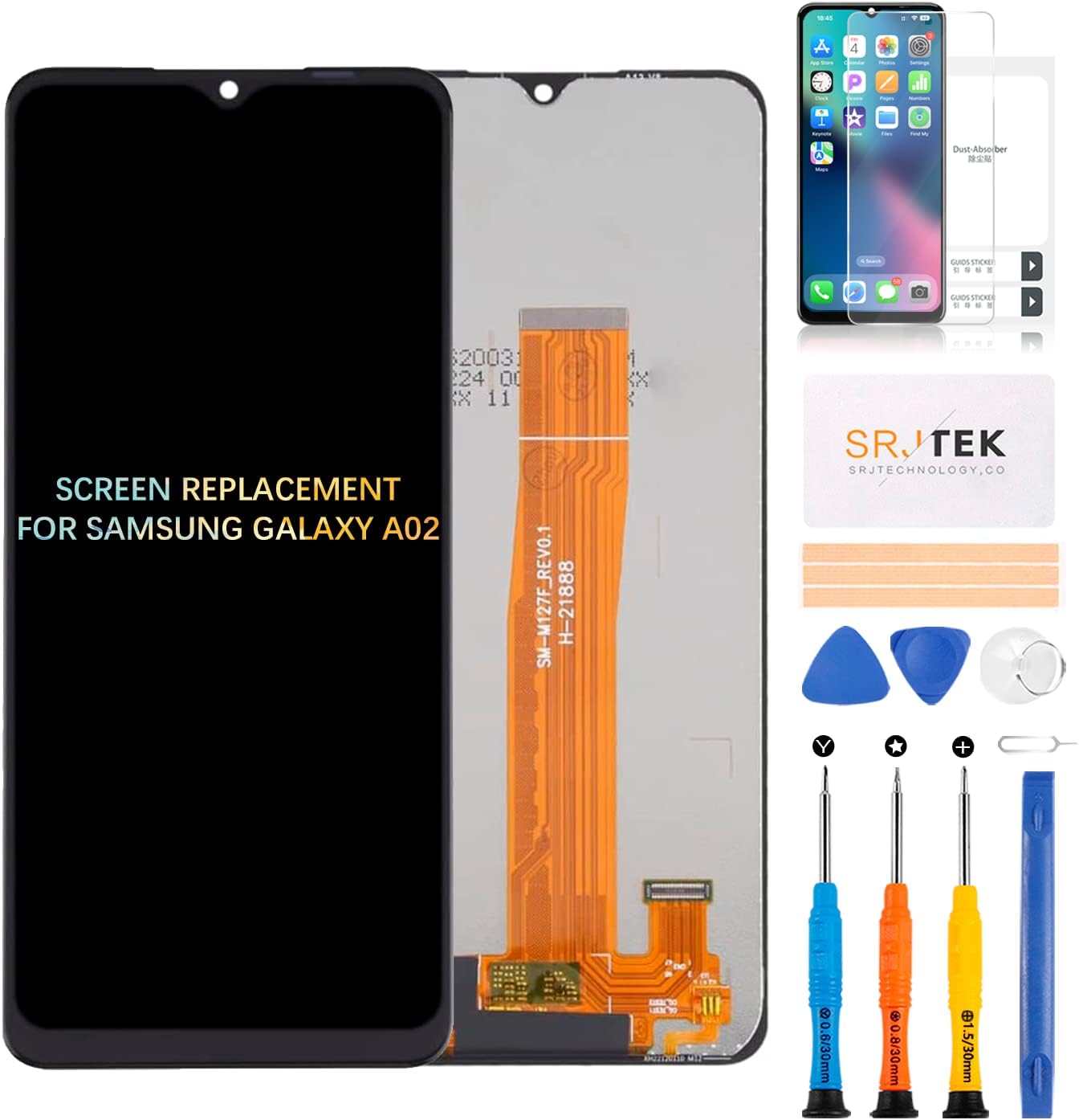 For Samsung Galaxy A02 LCD Screen For Samsung A02 Screen Replacement ...