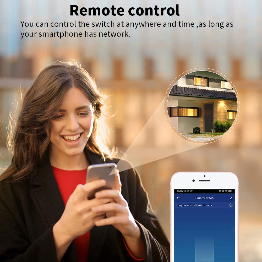 Tuya Wifi Smart Switch 2 Way Control Breaker Relay Module (10 A/16 A), App & Voice Control, Timer & Relay Features - Image 4