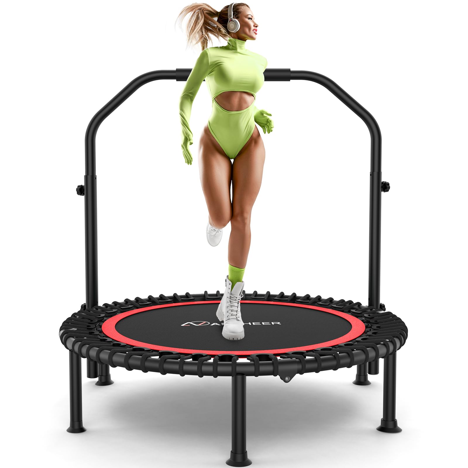 ANCHEER 40 inch bungee rebounder trampoline