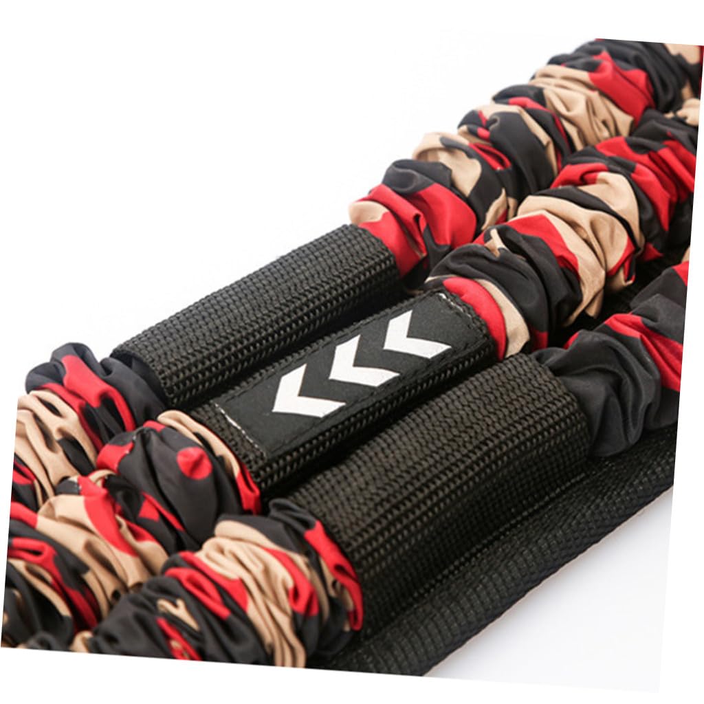 Espansore Toracico Attrezzo Ginnico Multifunzione Fascia Elastica Resistente Per Allenamento Fitness Attrezzo Portatile Impugnature Ergonomiche Antiscivolo