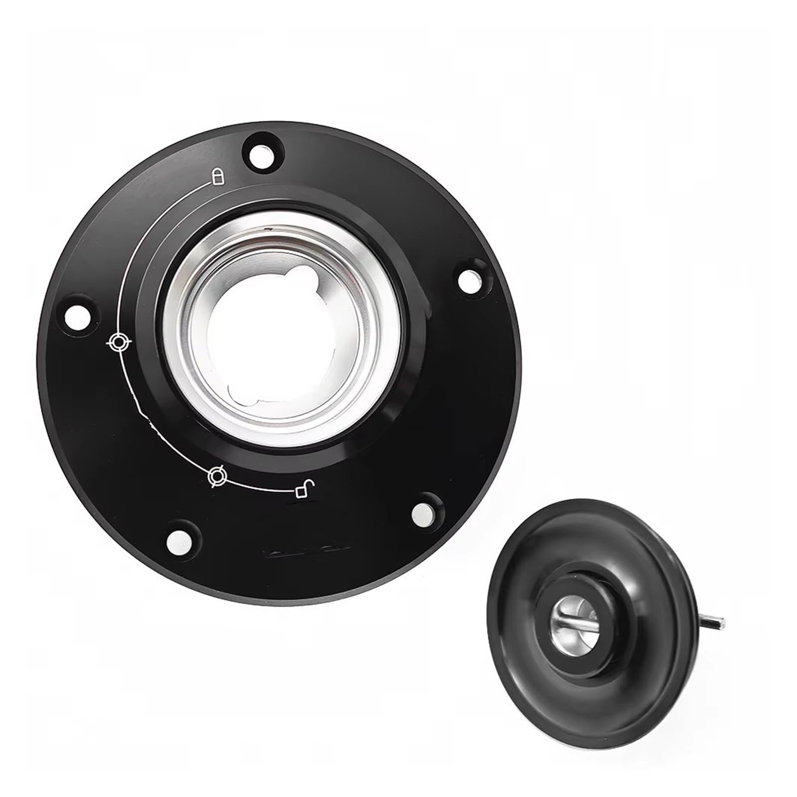 Tapa Depósito Gasolina Motocicleta Tapa Depósito Gasolina Llave Cerradura Para Ninja ZX6R ZX10R ZX14R 650 650R 1000