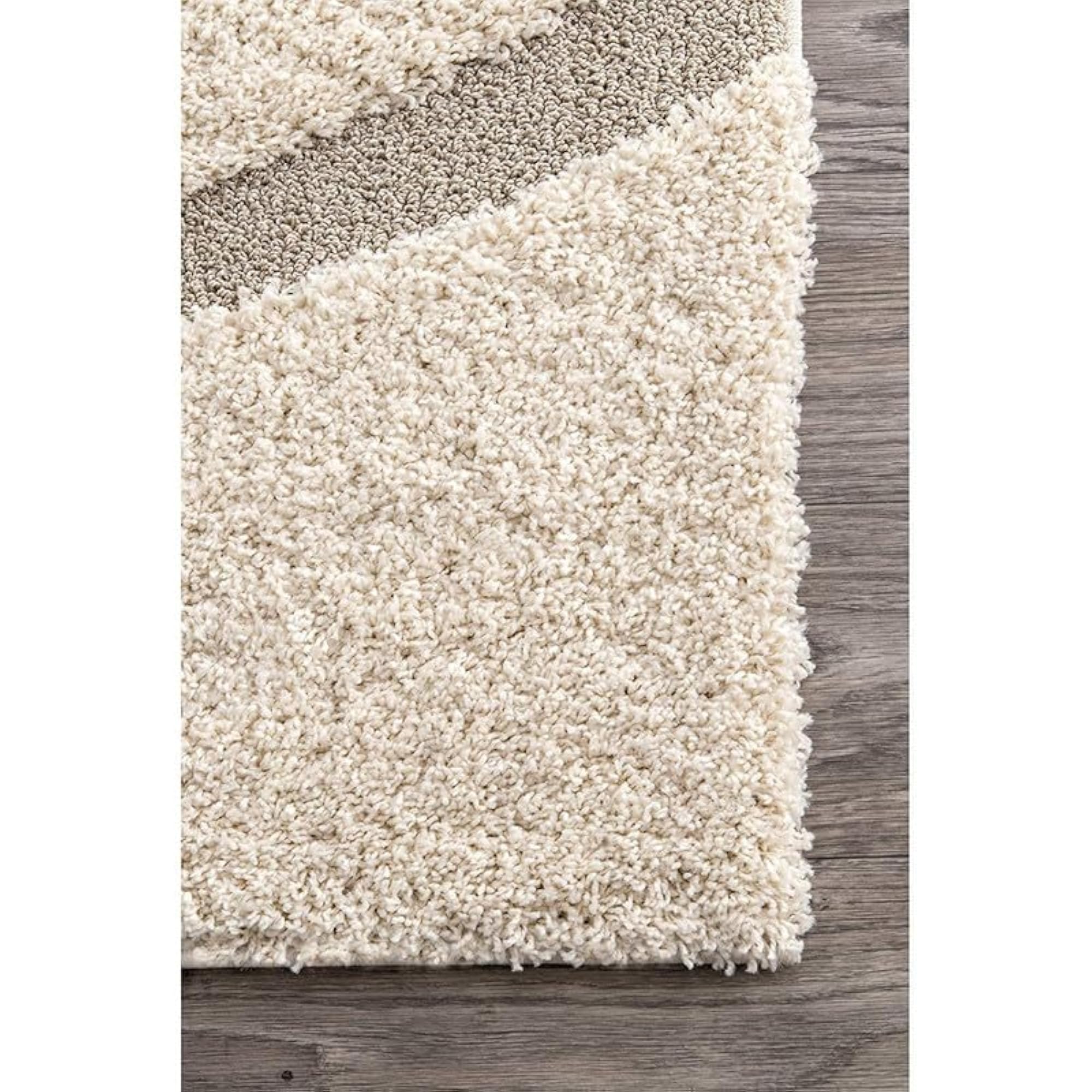 Handwoven Silk Fiber Soft Rectangular Shaggy Carpet
