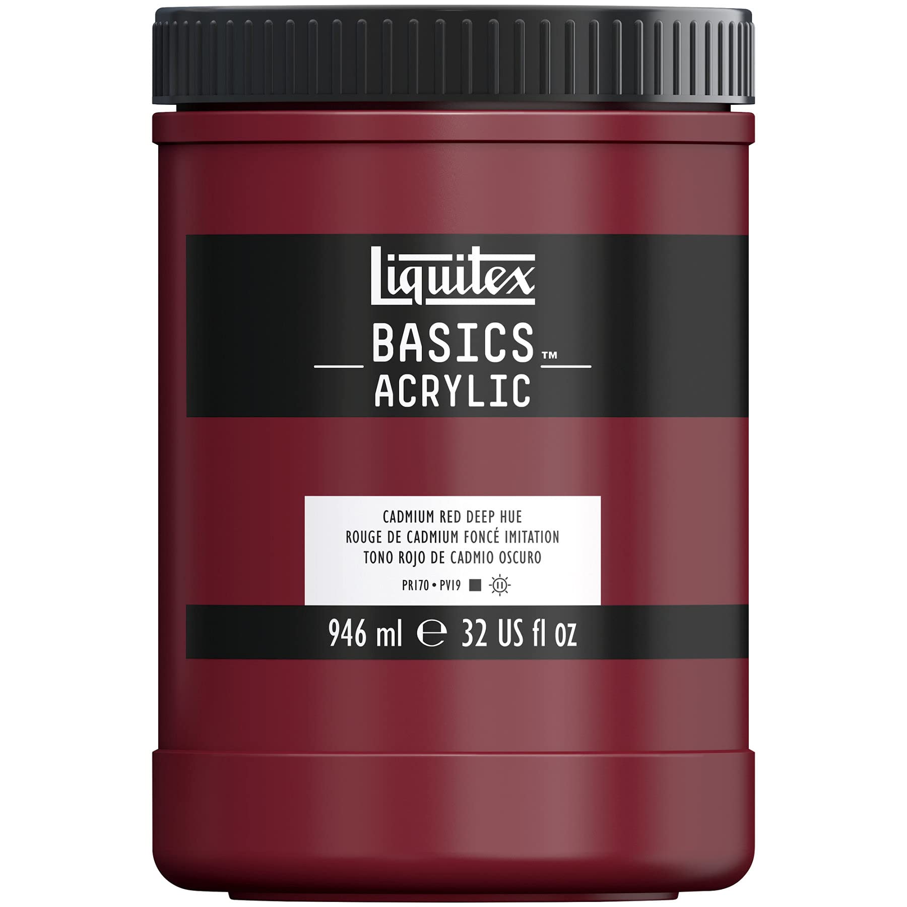 See full amazon price history chart for Liquitex BASICS Acrylic Paint 32-oz jar, Cadmium Red Deep Hue Liquitex BASICS Acrylic Paint 32-oz jar, Cadmium Red Deep Hue (B0017HVN9W) Amazon Price History, Amazon Price Tracker