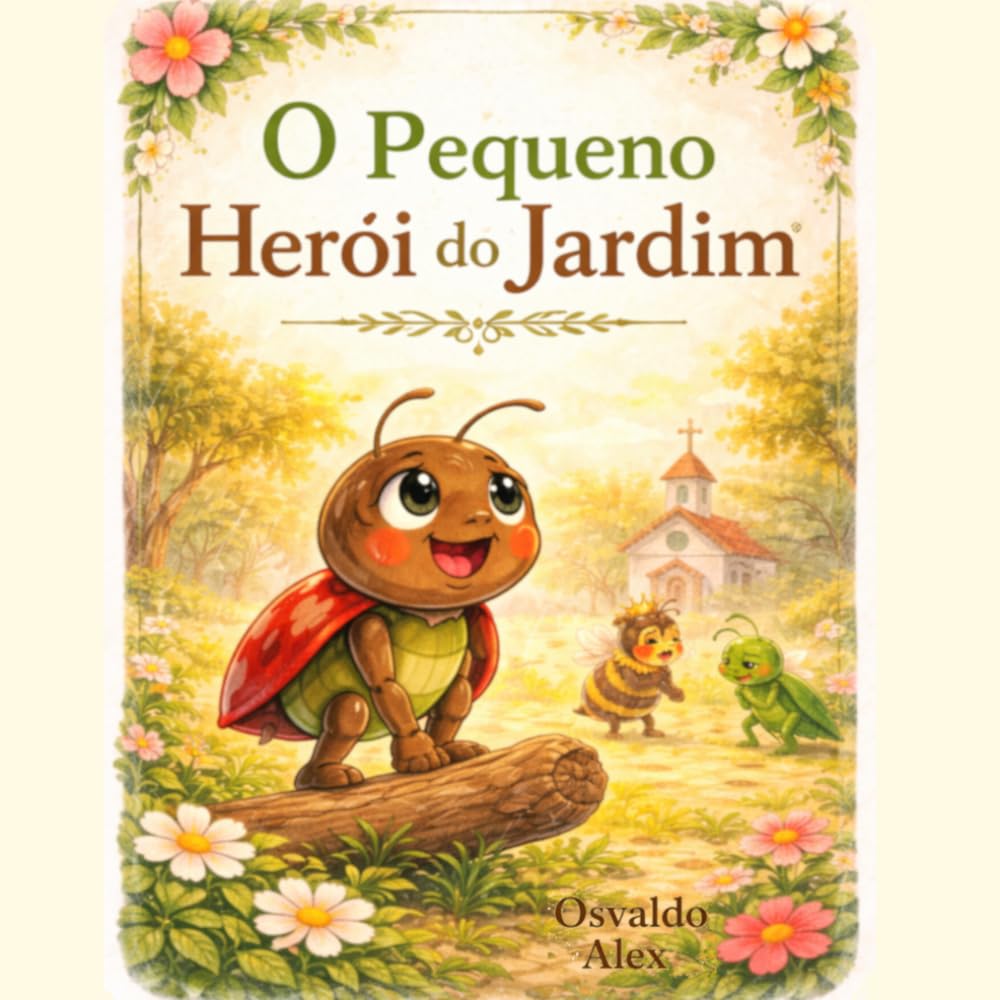 O Pequeno Herói do Jardim: Uma história sobre fé, coragem e o valor dos pequenos