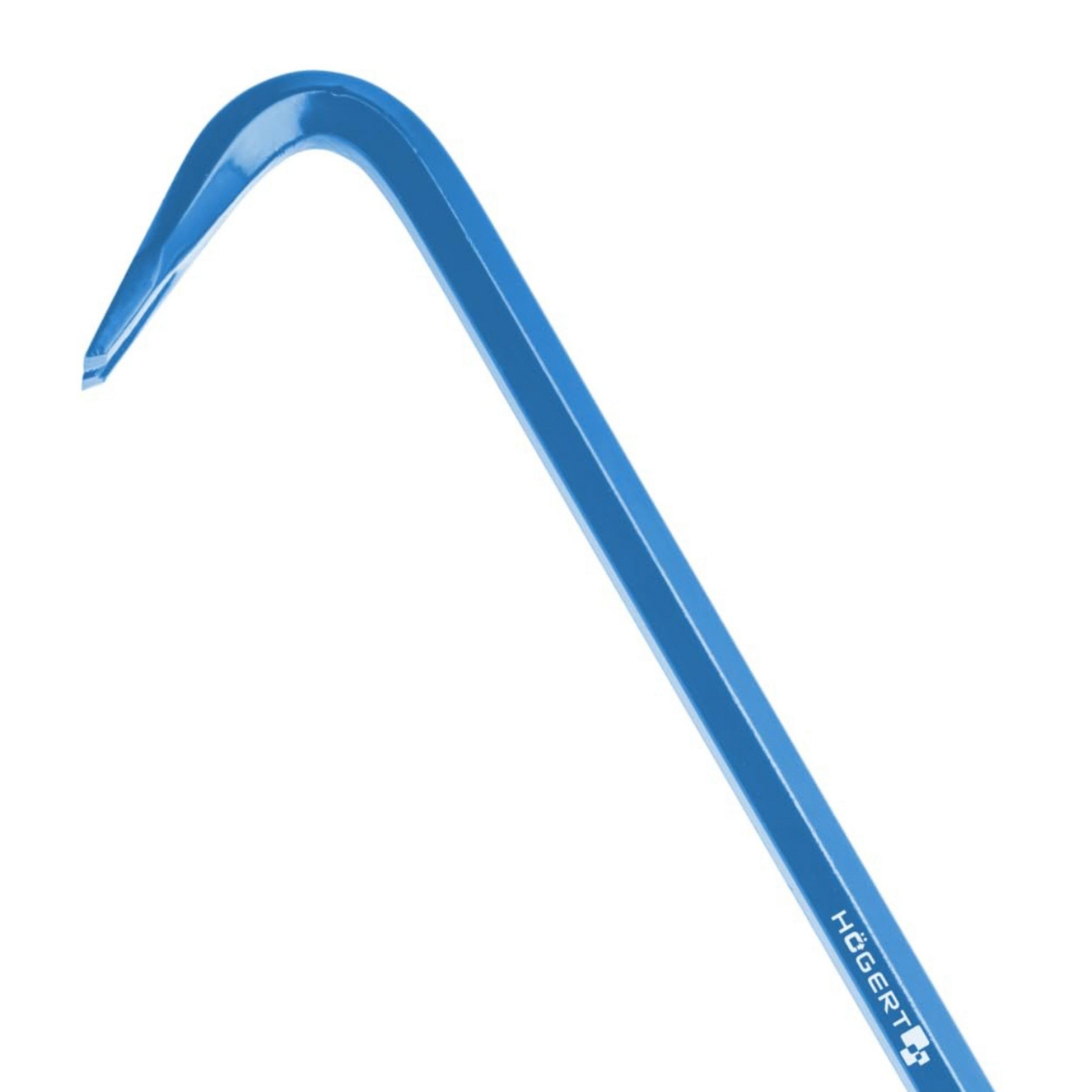 Ferro di porco | Asta di porco esagonale in acciaio al carbonio | Leva ottimale e resistenza alla flessione | 1200 x 19 mm | Durezza HRC 42-48 | Högert Technik