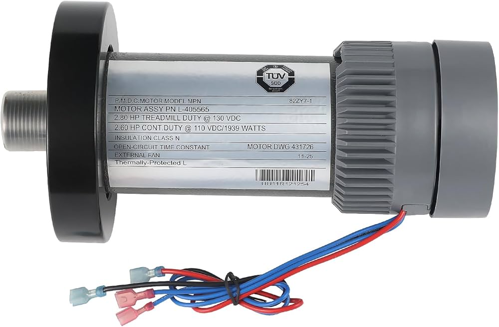 Amazon.com: M-405565 Treadmill DC Drive Motor with Flywheel, 2.80