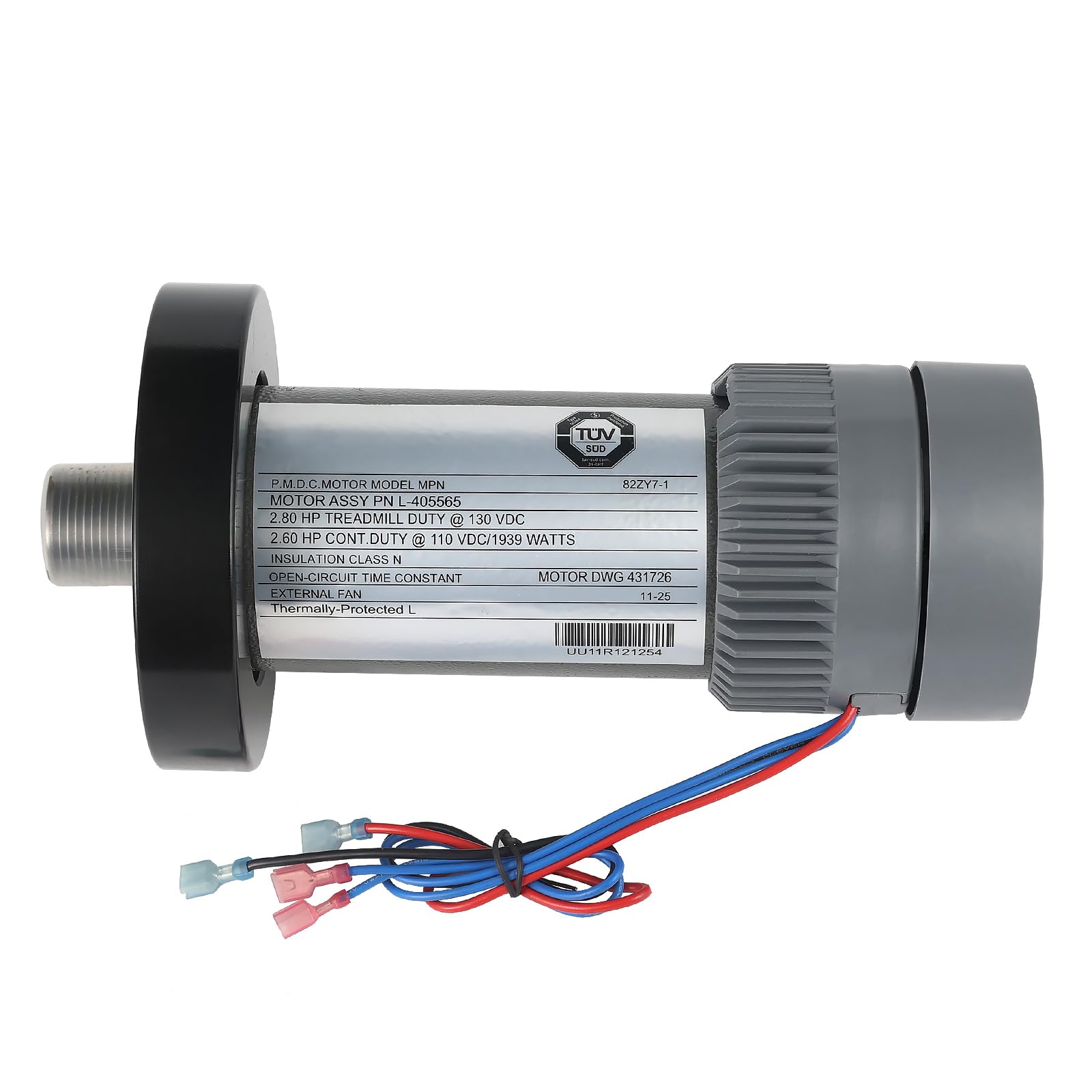 Amazon.com: M-405565 Treadmill DC Drive Motor with Flywheel, 2.80