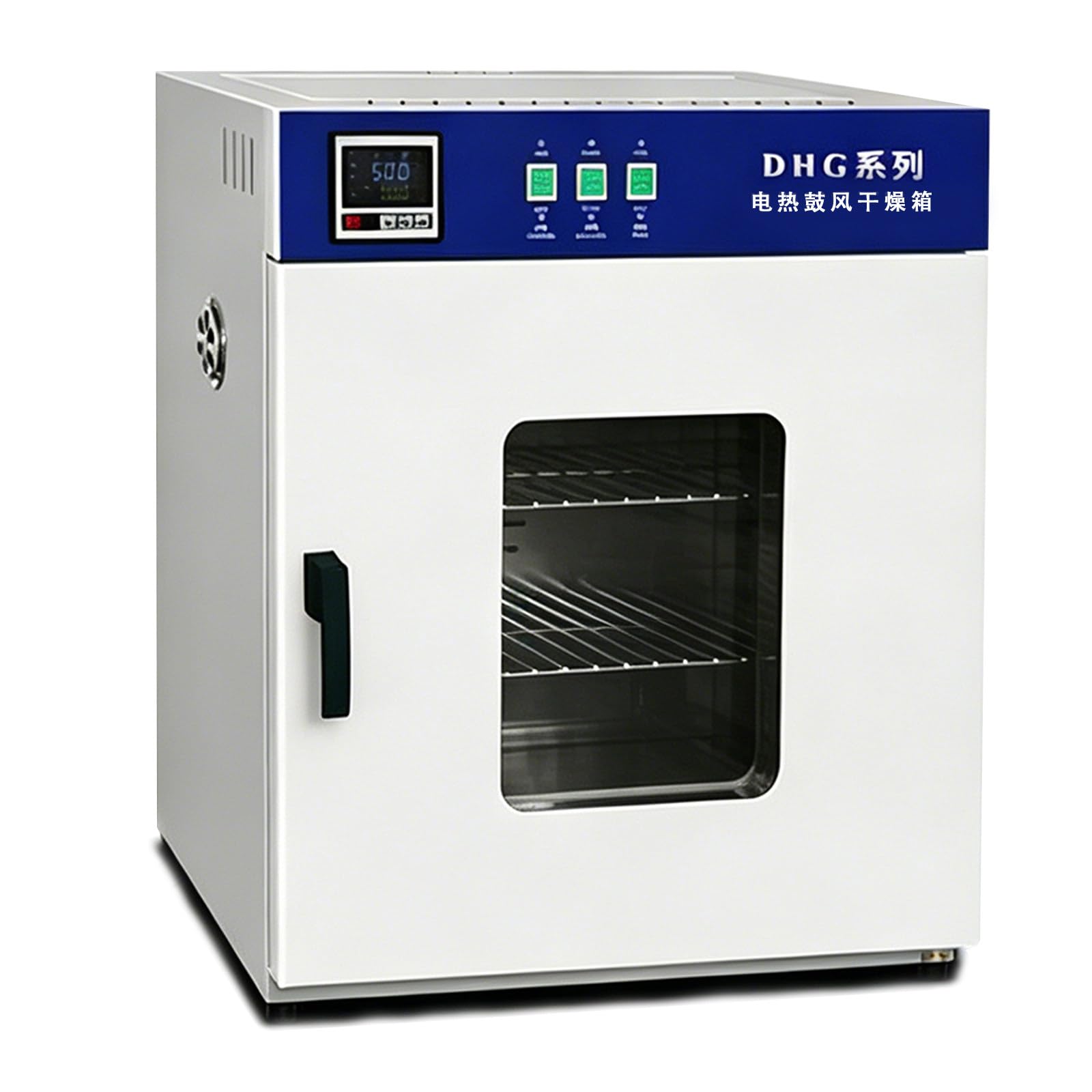KRYANFEN Laboratory Blast Drying Oven 15L Electric Constant Temperature Forced Ventilation Drying Oven with PID Control 300°C for Drying Heating Testing in Industrial Lab Use 70LModelB