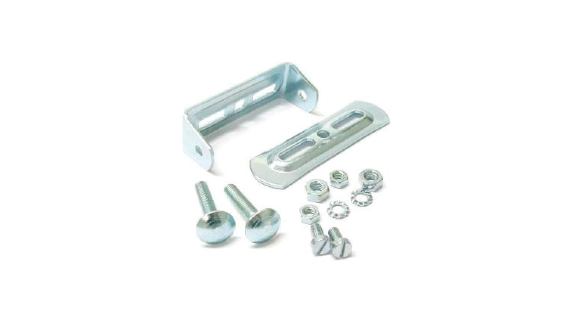 STECO U-Bügel für Gepäckträger - mit Befestigungsmaterial, für Rahmen ohne Pletscherplatte