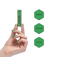 Vista 3 de Portland Bee Balm Bálsamo labial a base de cera de abeja natural hecho a mano, menta de Oregón, 3