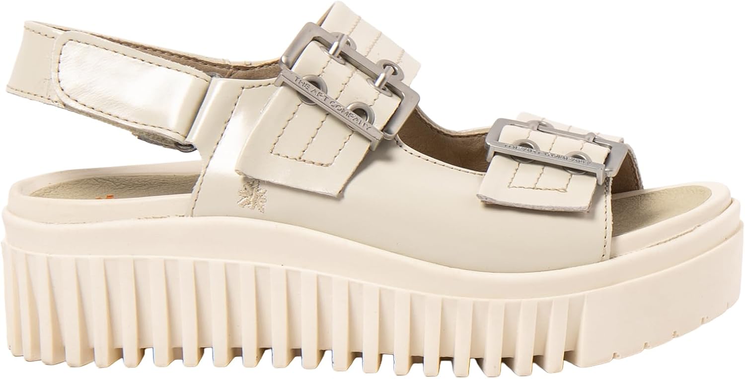 ART Brighton 1579 Women’s Flat Sandals, Cream, 5 UK