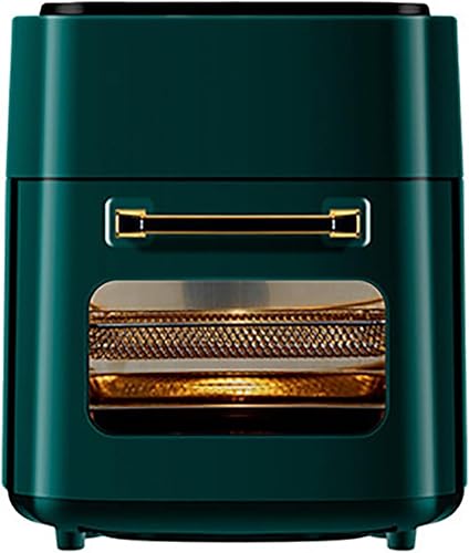 Miniatura 10 de Horno freidora de aire digital sin aceite con circulación de aire rápida y pantalla LED, cesta antiadherente de 60 minutos y temporizador de