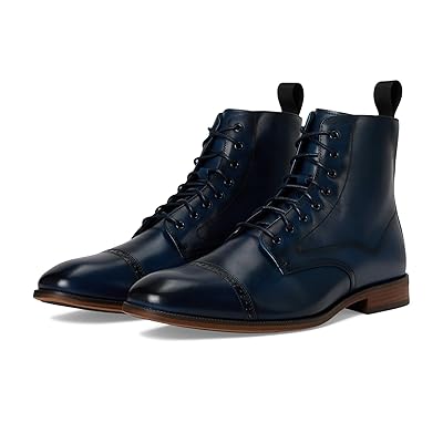 Stacy Adams Henry Cap Toe Lace Up Boot Men
