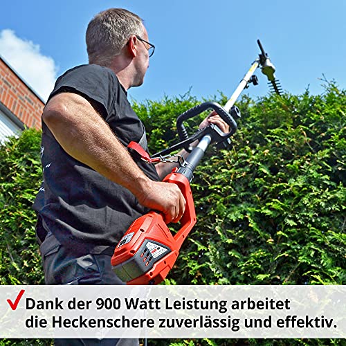 Teleskop-Heckenschere Hecht Profi Elektro mit 900 Watt Motor