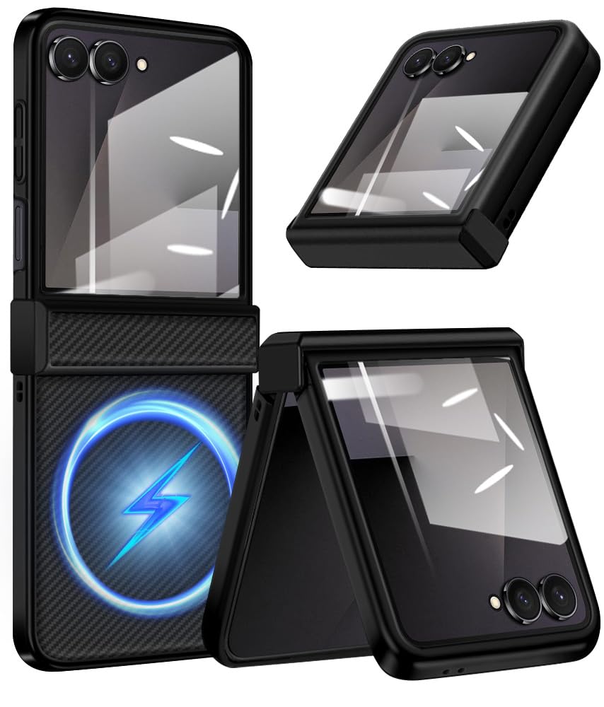 Amazon.co.jp: Galaxy Z Flip7 ケース MagSafe対応 耐衝撃