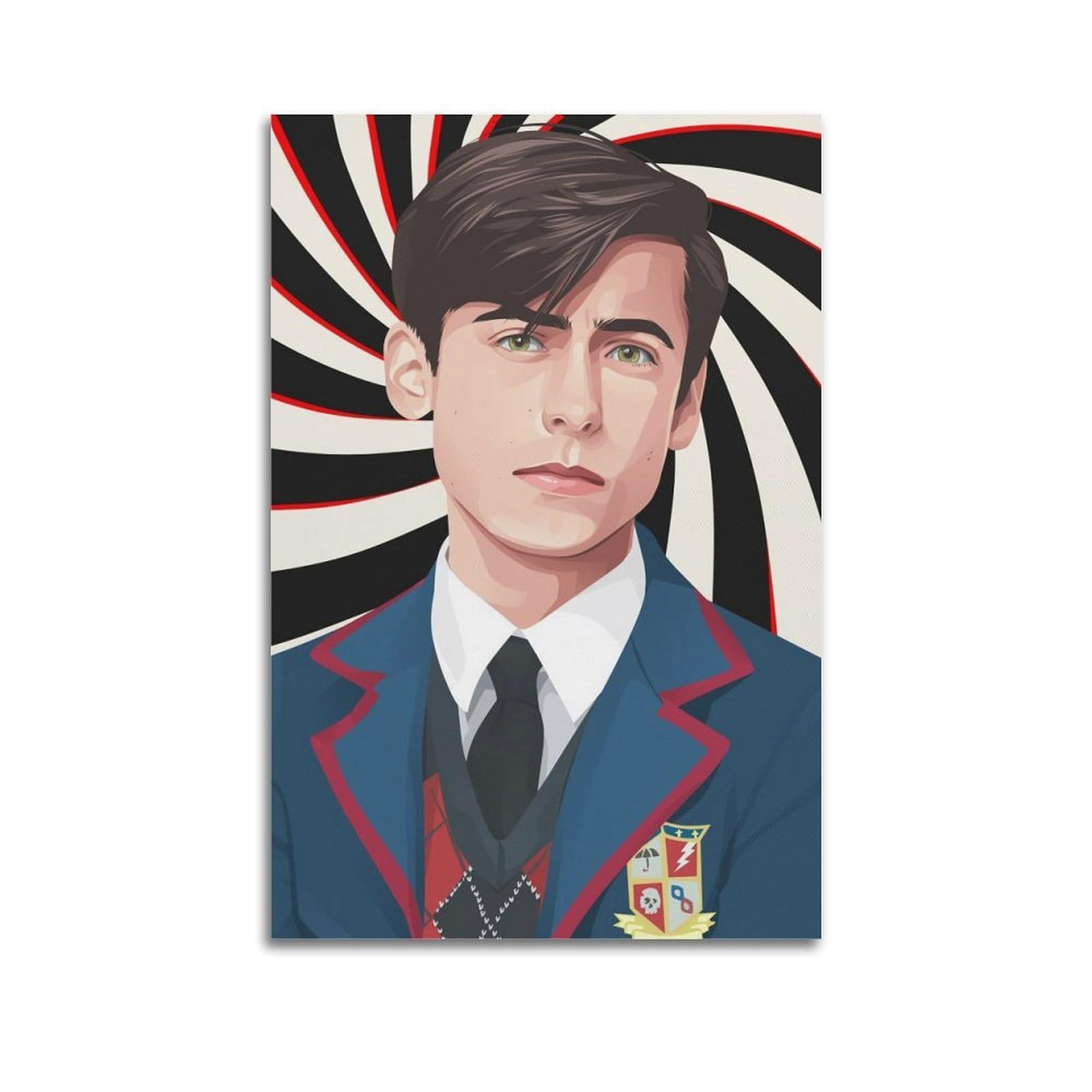 SUDANGDIANZI The Umbrella Academy Poster Number Five Boy Movie Canvas Poster And Wall Art Modern Family Bedroom Gym Office Decor Gift 20x30inch(50x75cm) Unframe-style