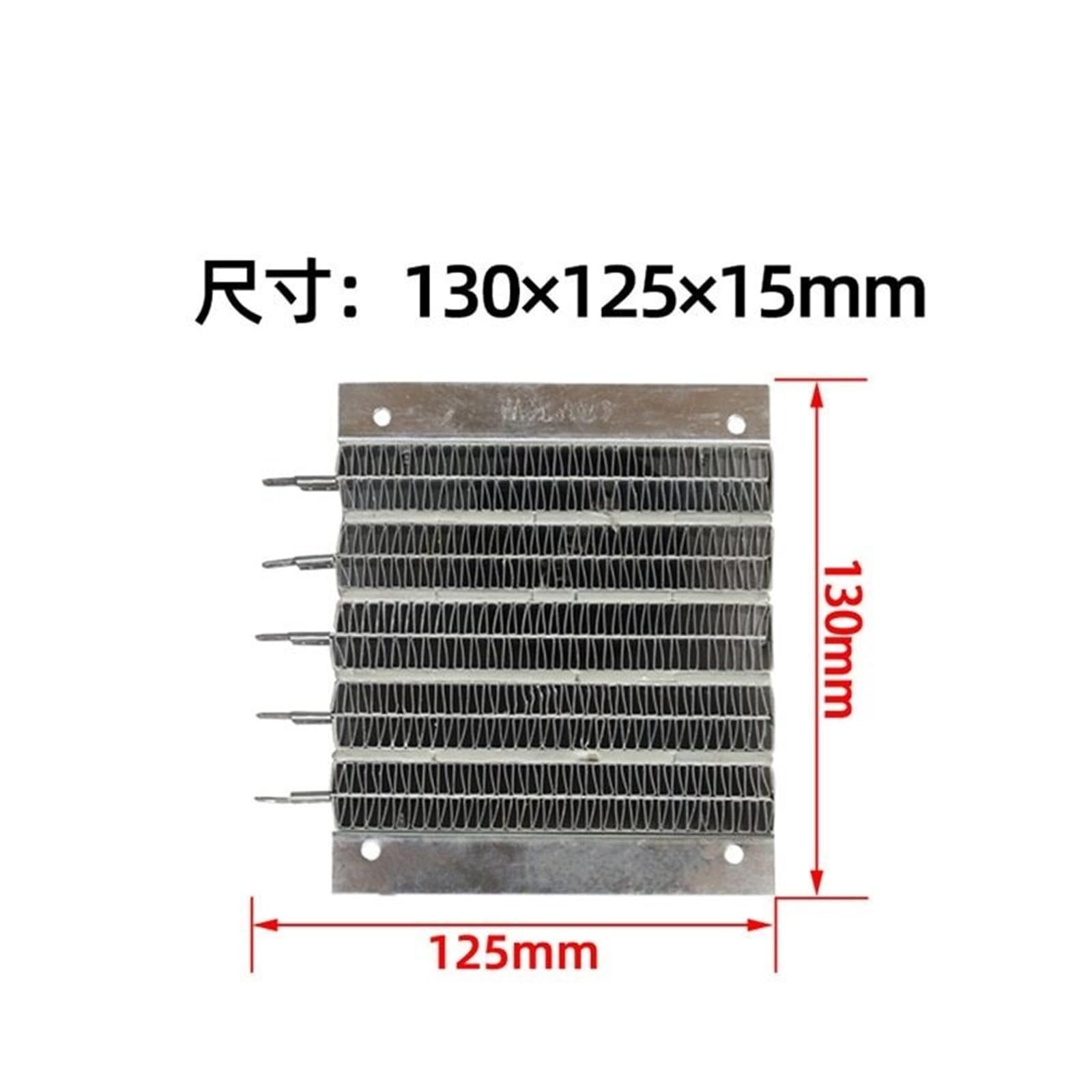 Calentador De Aire Cerámico PTC, 36 V, 1000 W, Elemento Calefactor Conductivo 100B4, 130 X 125 X 15 Mm