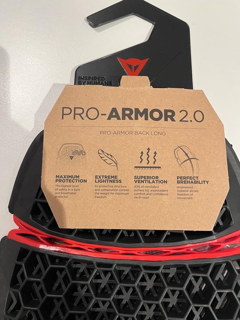 Dainese Pro-Armor Back Long 2.0 - Height >175cm, Motorbike Back 