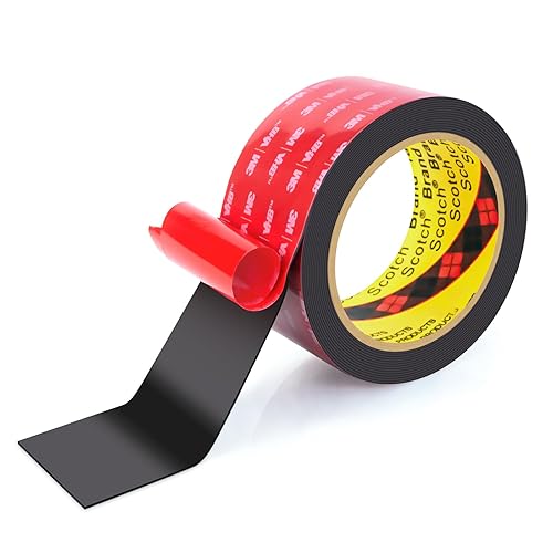 Cinta de doble cara, cinta de montaje resistente, 5952, cinta adhesiva de espuma de 10 x 2.0 pulgadas y tira de sellado resistente a la intemperie