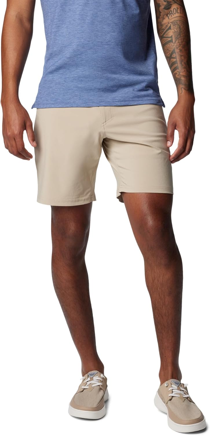 Columbia Men's PFG Uncharted Quick Dry Swim Short, Ancient Fossil, Large x 6