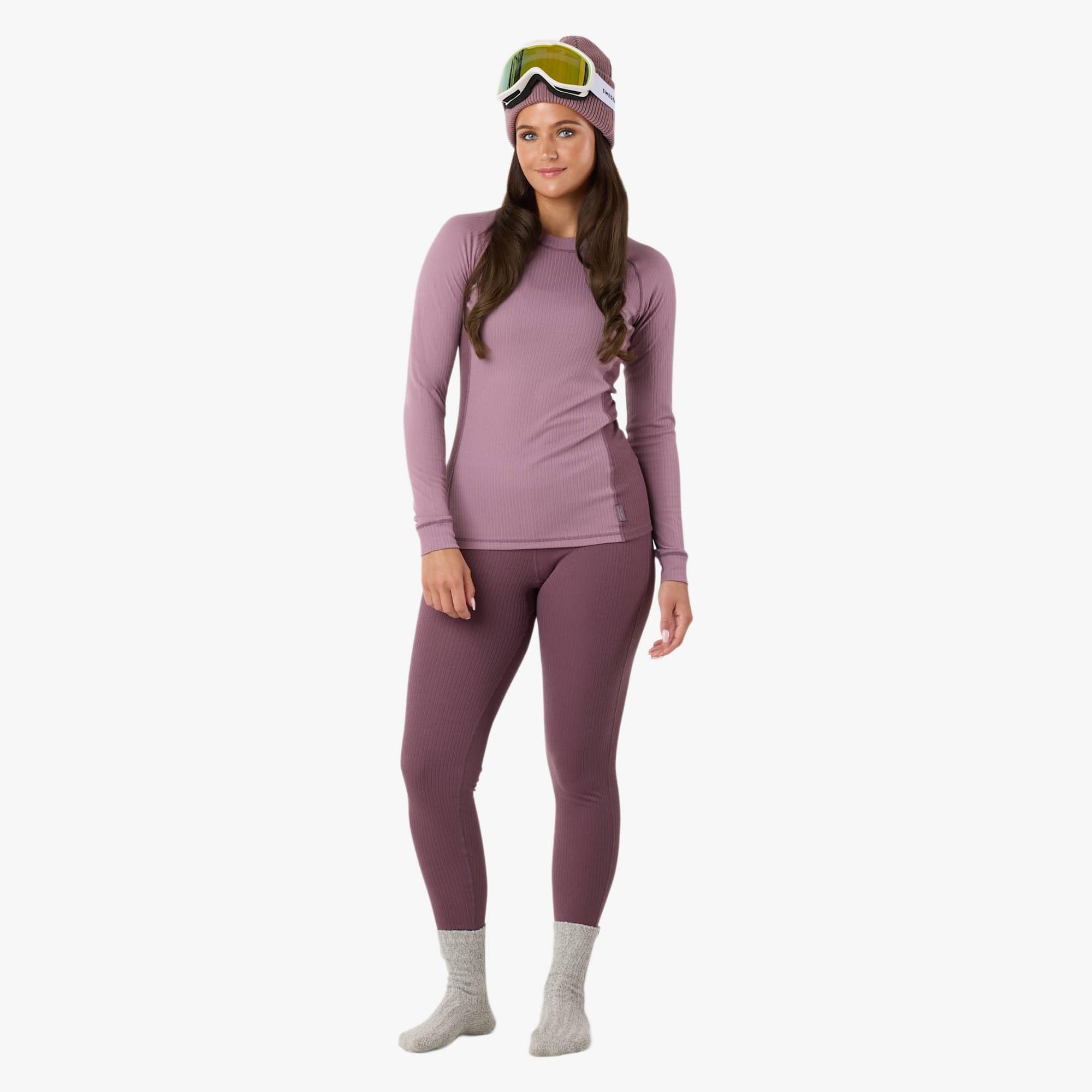 Swedemount Nordic Active Ensemble de sous-vêtements – Séchage Rapide, Combinaison Une Pièce pour Femmes, Idéal pour Ski Nordique et Course