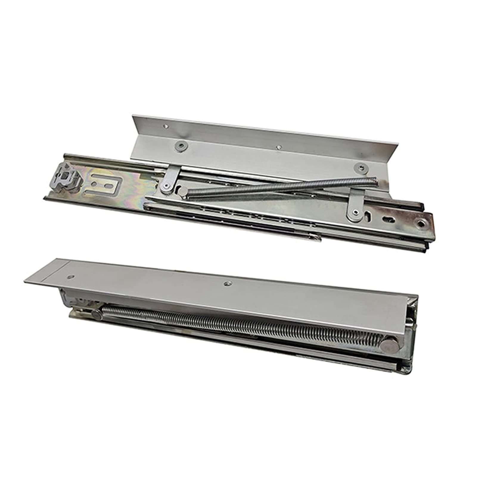 Table Slide Lifting Rail Hinge,Telescopic Folding Dining Table Bracket Rail,Save Space, with Hydraulic Buffer,Furniture Hardware(620mm)