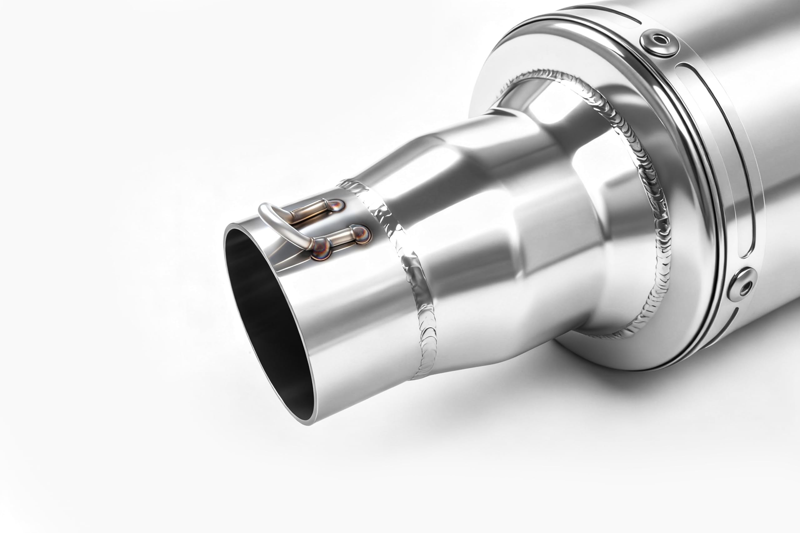 Amazon | HI-LINE ズーマー 対応 AF58 オールステンレスマフラー 大