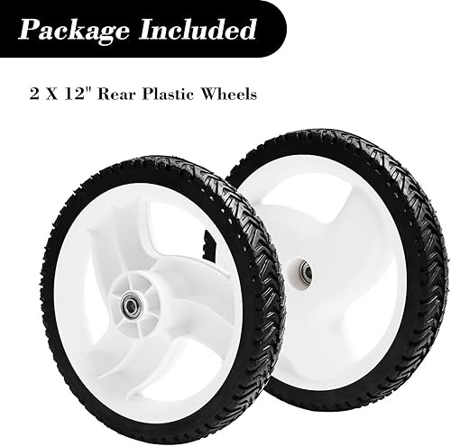 Miniatura 5 de Cluparis 105-1816 - Rueda trasera para cortacésped Toro 205-268 20012 20016 20019 PK2