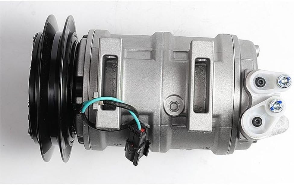 Electric AC Compressor 4719131 Compatible with ZAX200-3 4HK1 Engine for Excavator