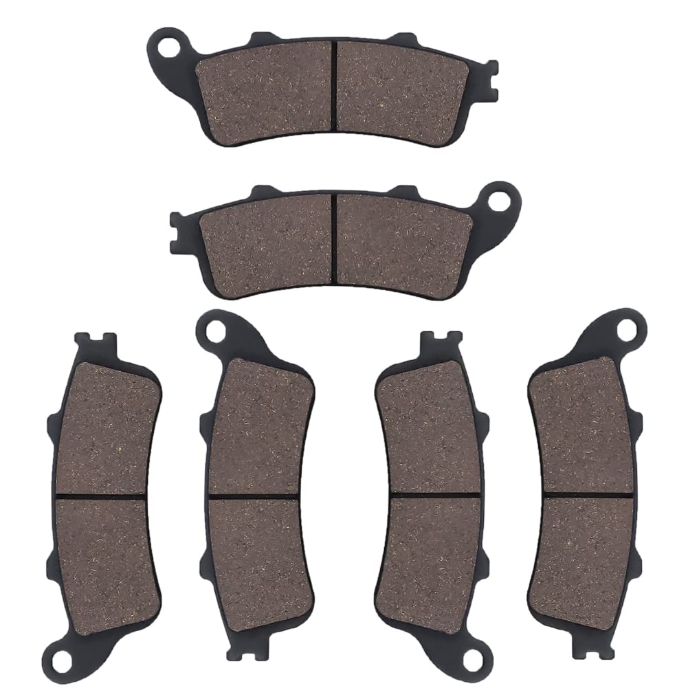 Pastiglie Freno Anteriore e Posteriore per Honda NT650 NT 650 Deauville 650 2002-2005 VFR 800 1998-2005 XL 1000 V Varadero Non ABS 2003-2006 CBR 1100 Blackbird ST 1100 Paneuropeo ABS