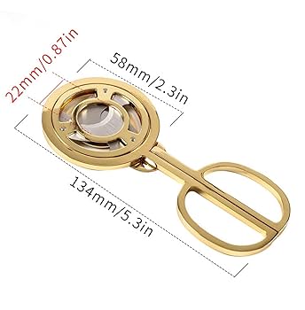 Pearl トリプルブレードシガーカッター　ゴールド 楽天市場】シガーシザー トリプルブレード 全3色 坪田パール