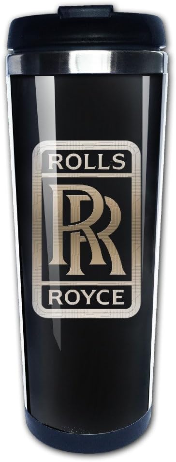 Rolls Royce Seek Logo Steel Travel Mug