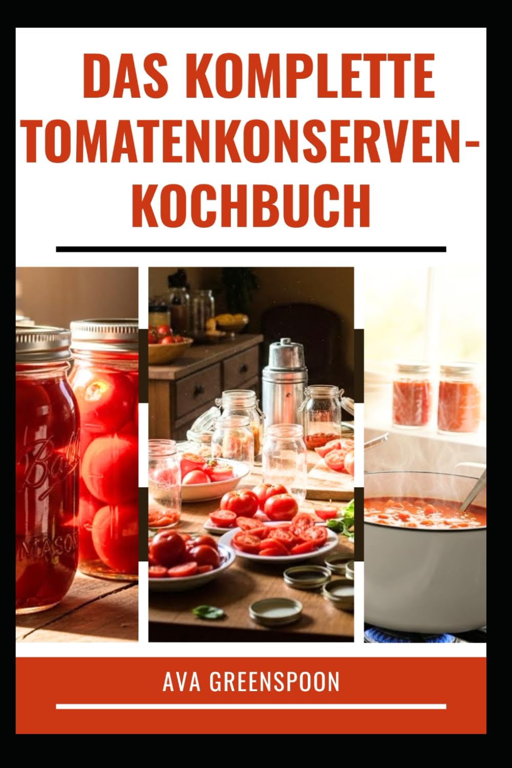 DAS KOMPLETTE TOMATENKONSERVEN-KOCHBUCH: Einfache Schritt-für-Schritt-Anleitung zur Konservierung Ihres eigenen Aromas