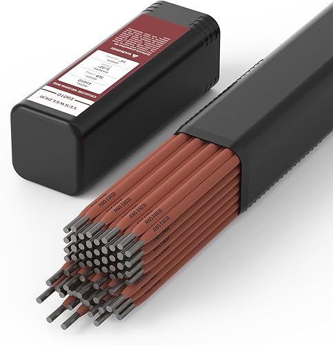 Miniatura 18 de YESWELDER E7018 3/32'' 10LB Electrodos de Varilla de Soldadura de Bajo Hidrógeno de Acero al Carbono