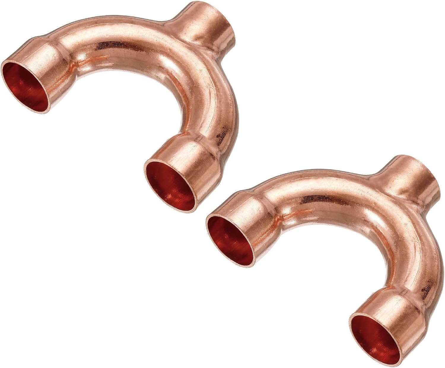 MECCANIXITY Tee Y Shape Copper Fitting Welding Joint Split