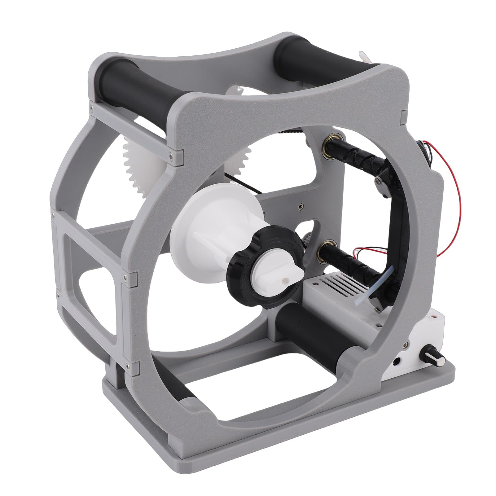 Aramox Bobinadora de Filamentos de Impresión 3D Rebobinadora Automática Sensor de Filamentos Bobinadora de Eléctricos con Adaptador de Suministro para PLA PETG ABS TPU (Enchufe de la UE)