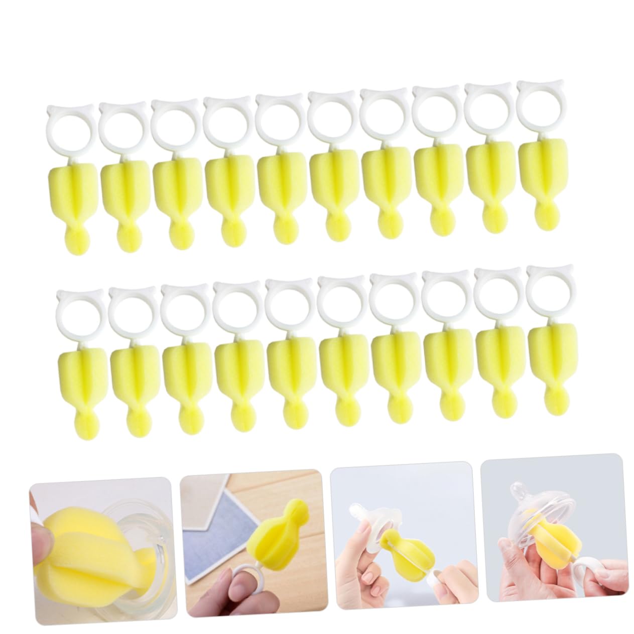 VICASKY 5 Set Utensile Pratico Tettarelle E Bottiglie Per Design E Facile Usare 20 Pezzi*5