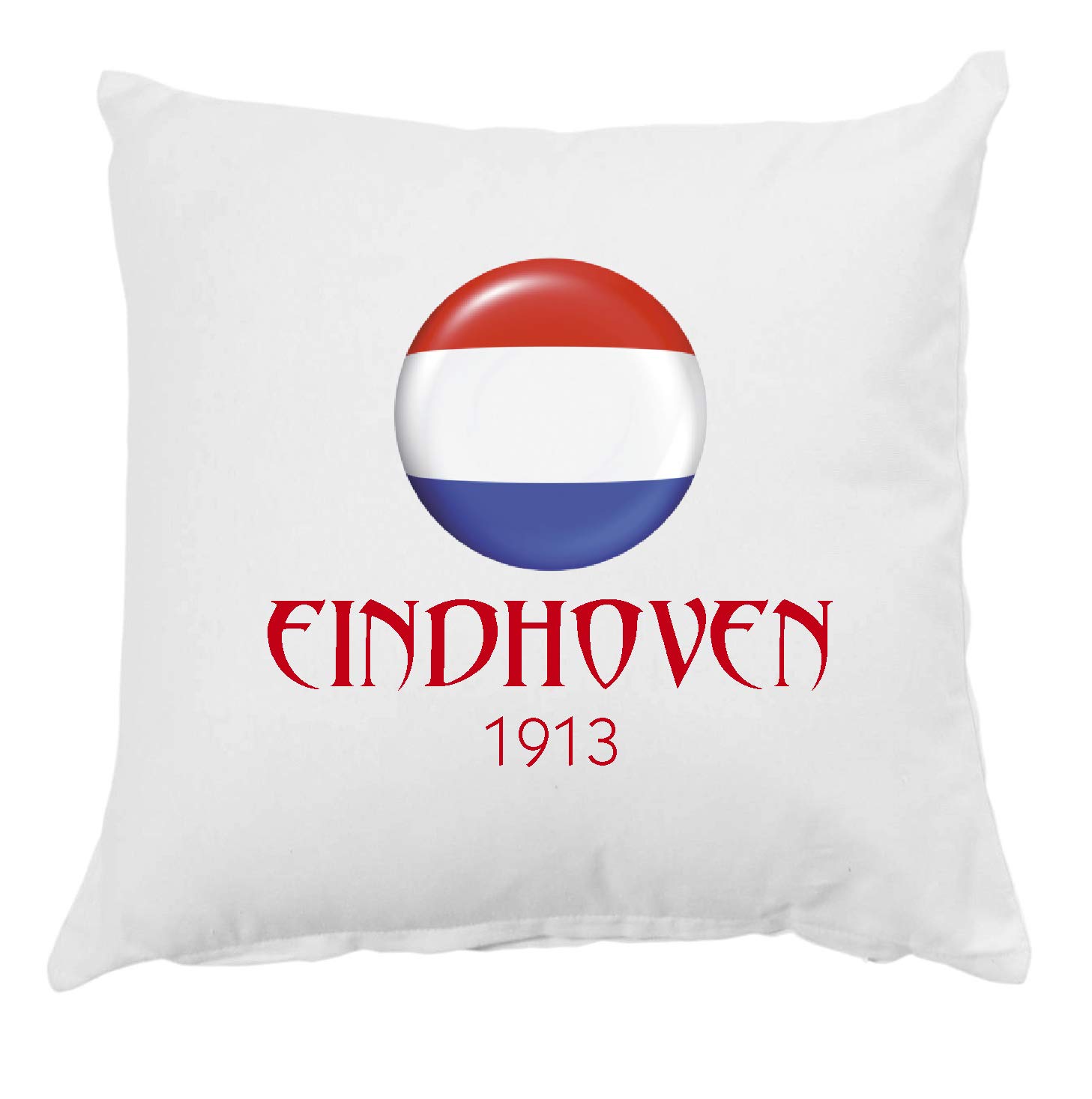 Coussin Eindhoven Hollande contre le mal de dos avec taie 40 x 40 cm