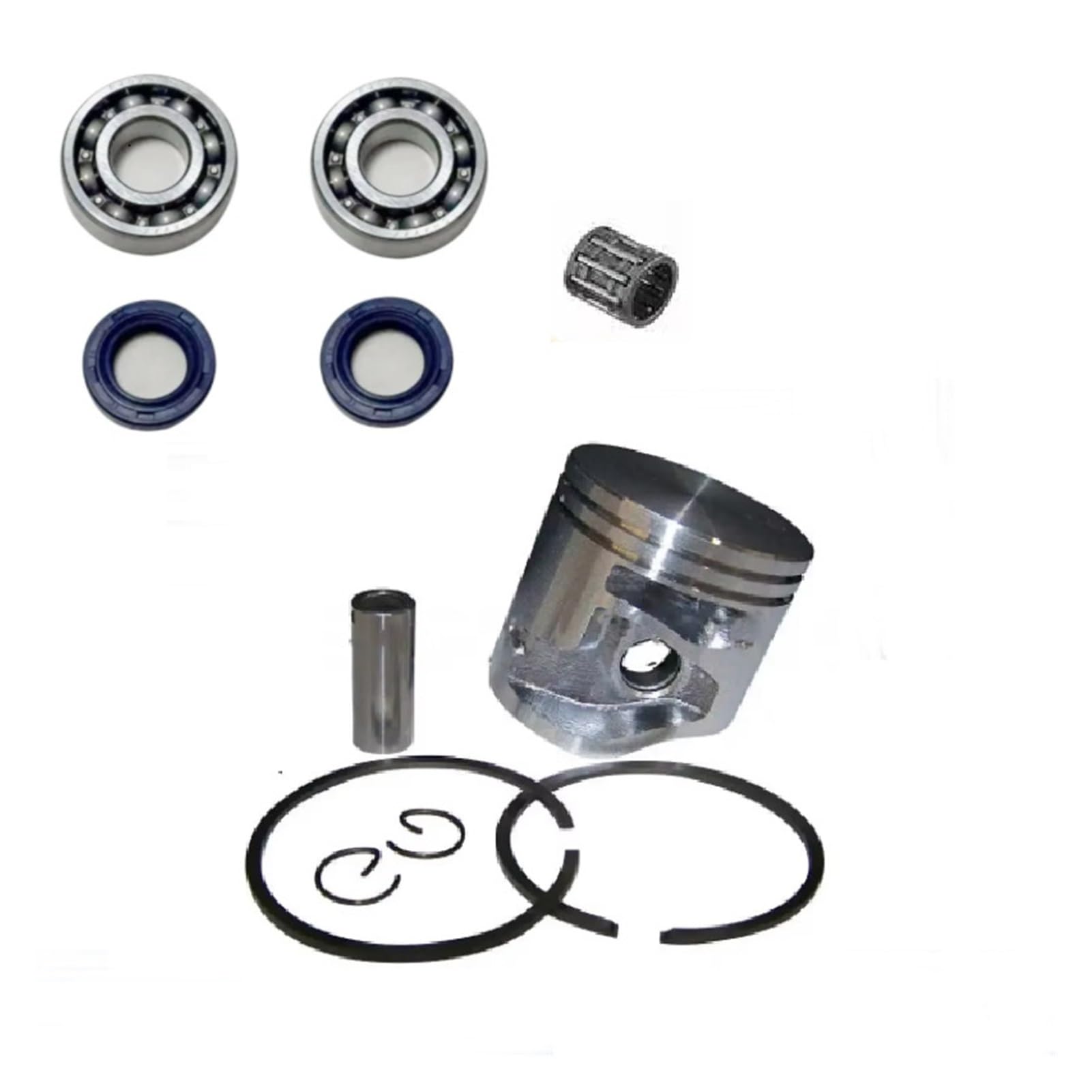 Kit piston 44mm avec roulement pour tronçonneuse MS251 compatible OEM 1143 030 2007