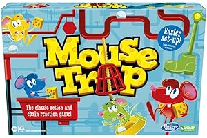 Mouse Trap Board Game: Classic Family Fun for Ages 6 and Up