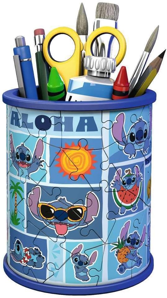 3D Puzzle Pen Holder Disney Stitch