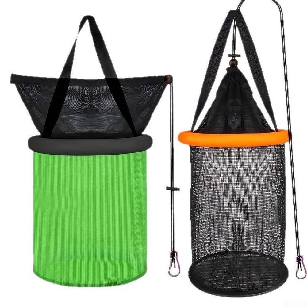 Galleggiante Pesce Tenere Net Pieghevole Bait Holder 40cm