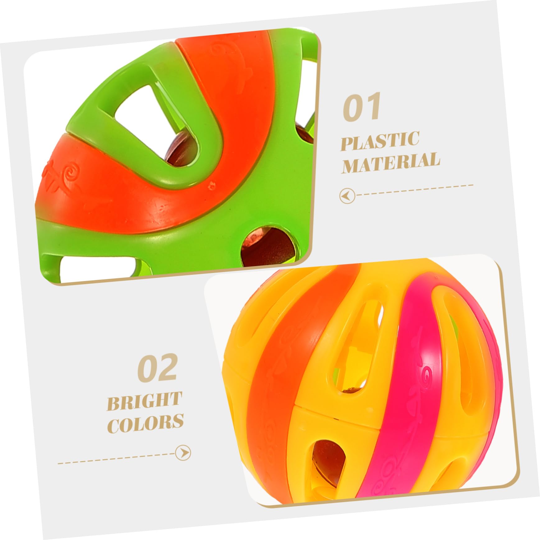 minkissy 30 katzenspielzeug Interactive cat Toy Katzen zubehör klocke katzenkugel Ball für Katzen knete zubehör Spielzeug für Haustiere Katzenglocke Ballspielzeug Kürbis Katzenball