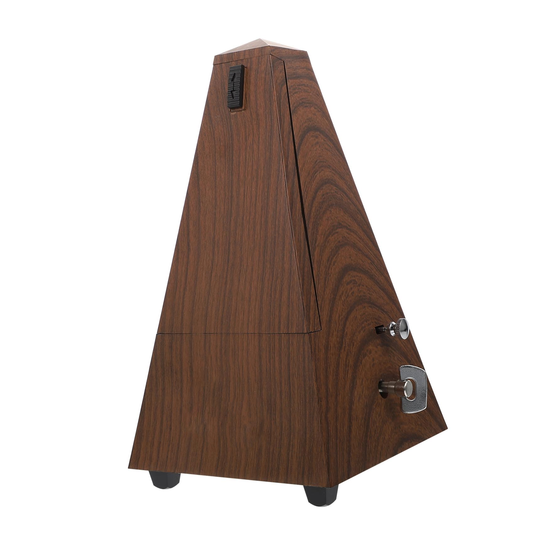 POPETPOP Metrónomo Mecánico de Madera para Principiantes Accesorio Musical para Guitarra Violín Piano y Práctica de Instrumentos