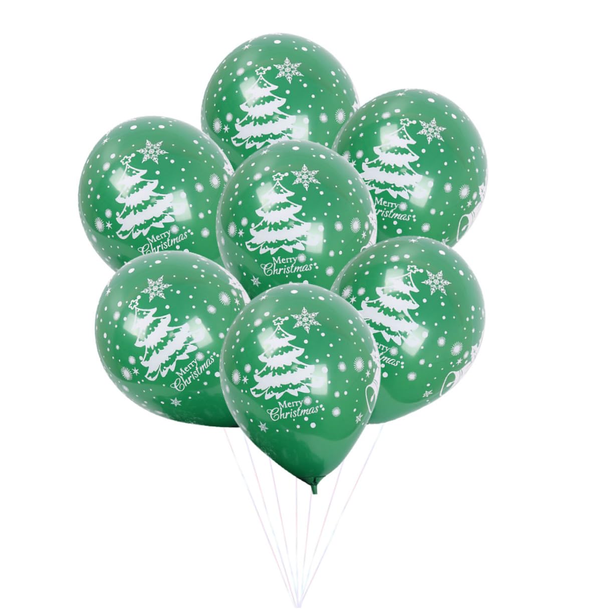 MAGICLULU 200 Pezzi10 palloncino decorativo natalizio palloncino decorativo per feste palloncini di buon natale decorazione Natale palloncini decorazioni feste Natale stampa festa