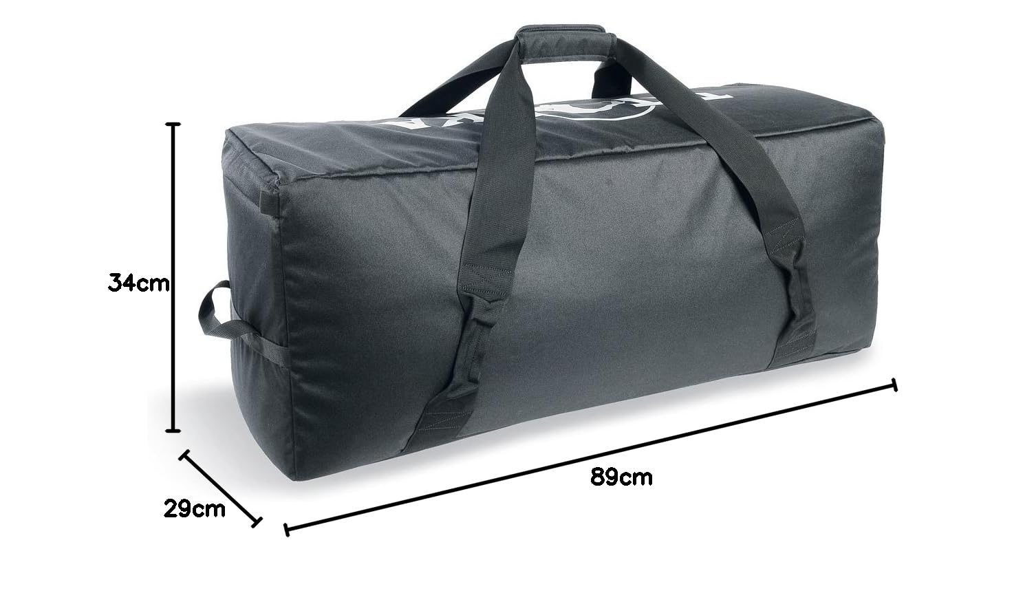 Tatonka Torba na sprzęt Gear Bag 100 – wszechstronnie wyściełana torba o pojemności 100 litrów – do uprawiania sportu, podróży lub jako torba do bagażnika w samochodzie osobowym – 90 x 30 x 35 cm